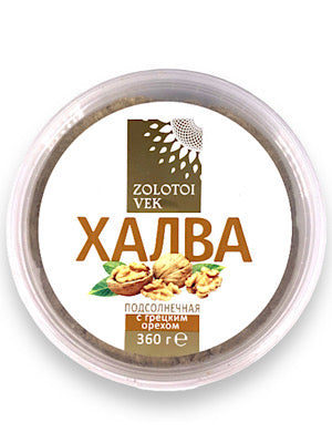 Halva Sunflower with Walnuts - Zolotoy Vek - 360g
