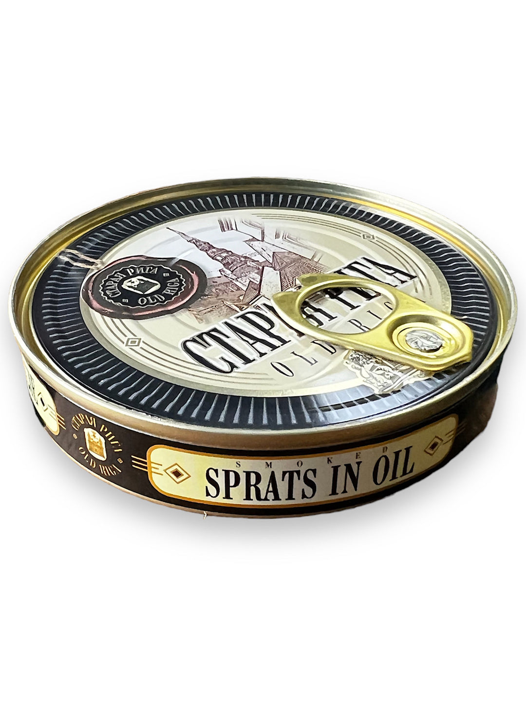 Smoked Sprats in Oil - Old Riga - 120g 4.32. Oz