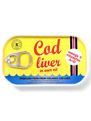 Cod liver - Iceland - 121g