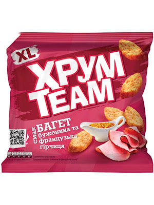 French Mustard Bread Crisps - Hrumteam - 100g
