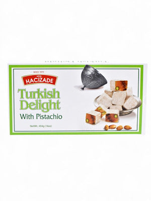 Turkish Delights with Pistcahio- Hacizade - 454g