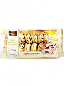 Strawberry Sandwich Cookies - Jaffa - 380g