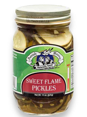 Sweet Flame Pickles - Amish Wedding - 15 oz