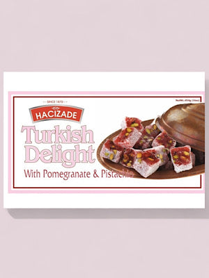Turkish Delights Pomegranate and Pistachio - Hacizade - 454g