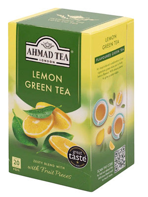 Lemon Green Tea - Ahmad Tea - 20tb