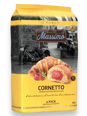 Croissants with Red Fruit Filling - Massimo - 300g