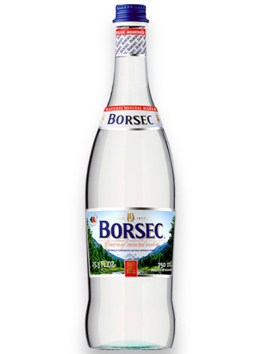 Mineral Carbonated Water - Borsec - 750ml