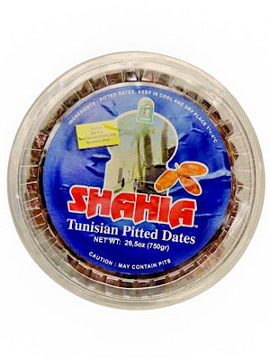 Pitted Tunisian Dates - Shahia - 750g