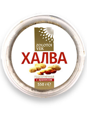 Halva Sunflower with Peanuts - Zolotoy Vek - 360g