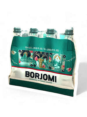 Borjomi Mineral Water - 12 Bottles case 500 ml