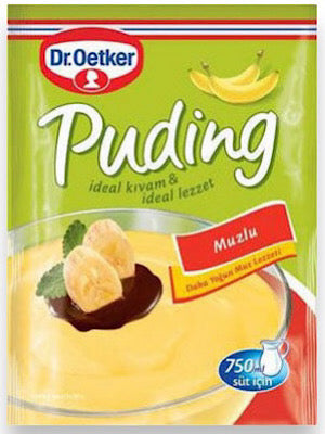 Banana Pudding - Dr. Oetker - 120g
