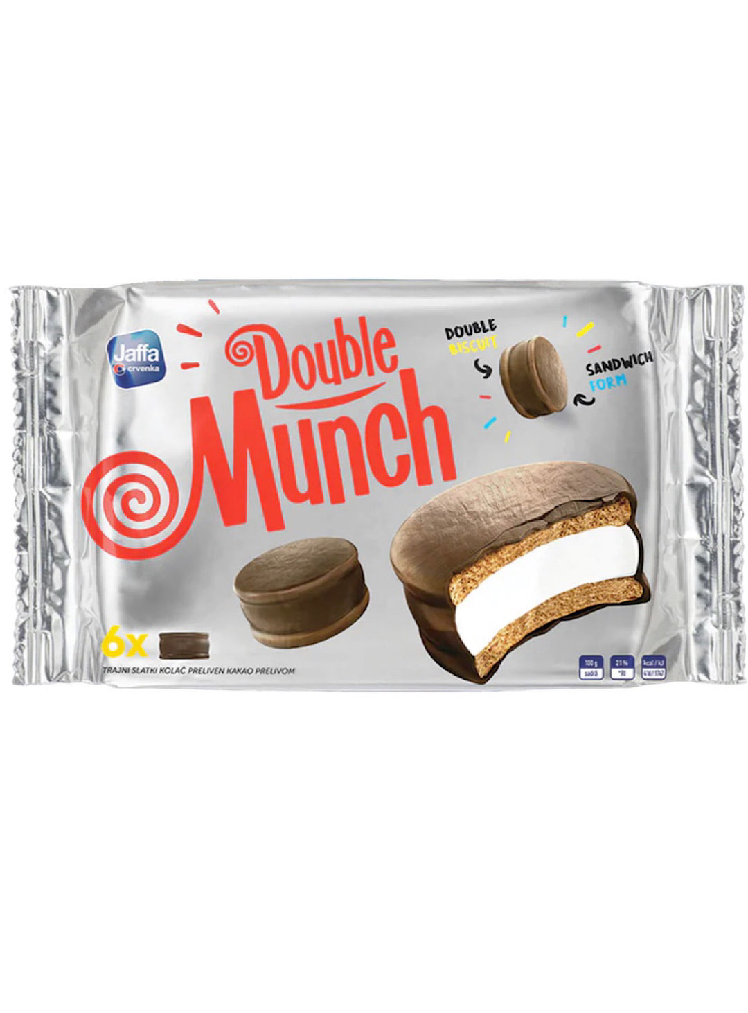 Marshmallow Double Stuffed Cookie - Jaffa - 133g