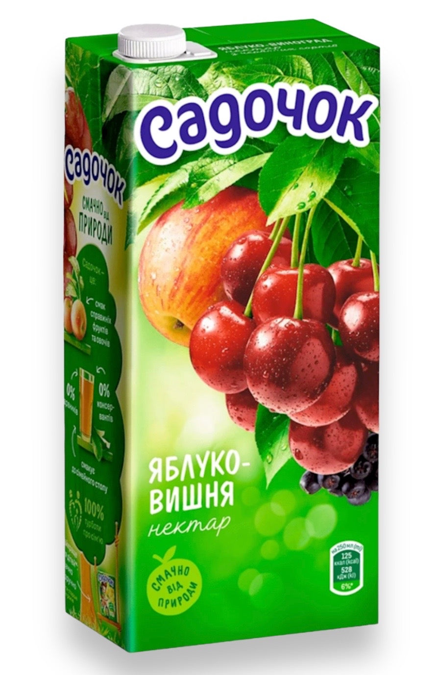 Apple Cherry Nectar - Sadochok - 0.95L