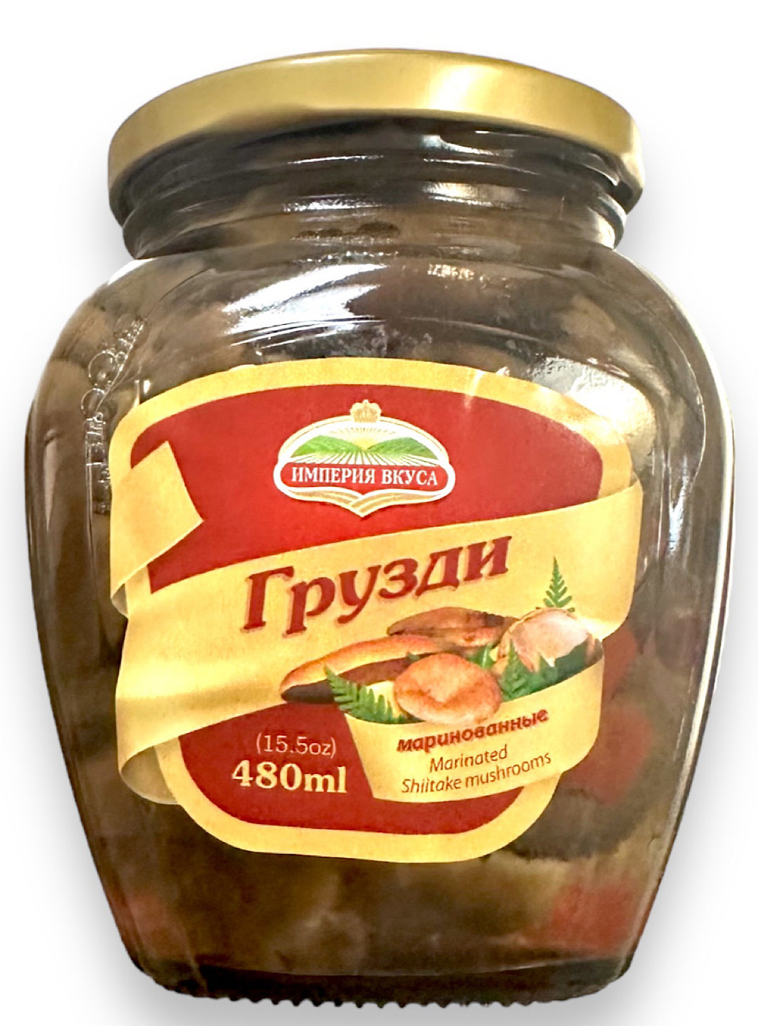 Marinated Shitake Mushrooms - Empire of taste - 480 ml