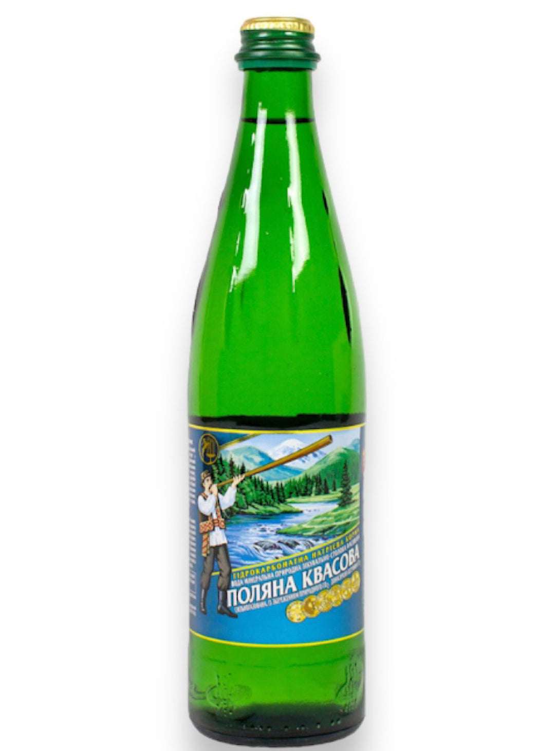 Mineral Carbonated Water - Polyana Kvasova - 0.5L