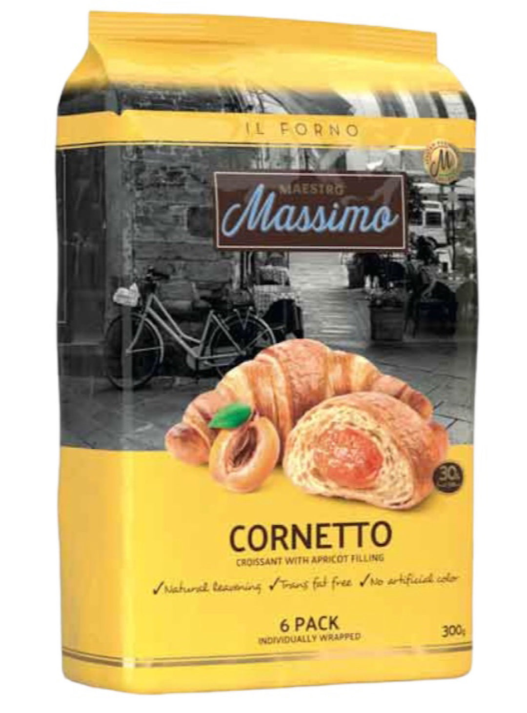 Croissants with Apricot Filling - Massimo - 300g