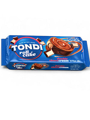 Double Chocolate Cream Roll Cake - Tondi - 200g