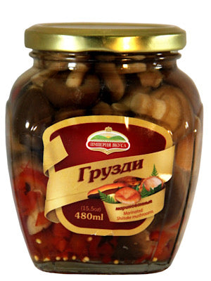 Marinated Shitake Mushrooms Gruzdi - Empire of Taste - 480ml