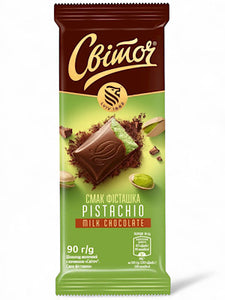 Pistachio filled Chocolate Bar - Svitoch - 90g