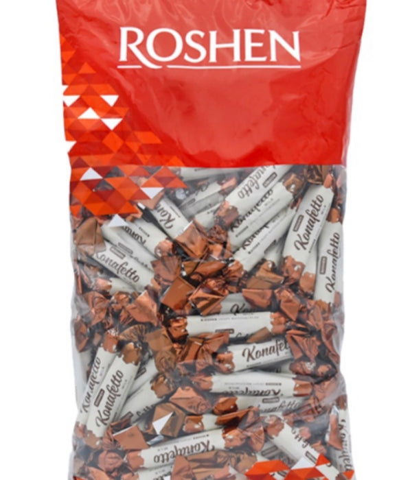 Kanafetto Cream Wafer  Chocolate Candy - Roshen