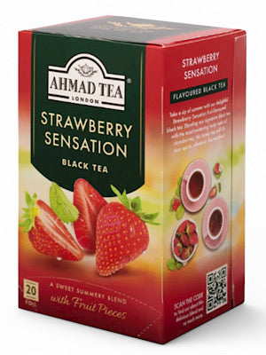 Strawberry Sensation Tea - Ahmad Tea - 20tb