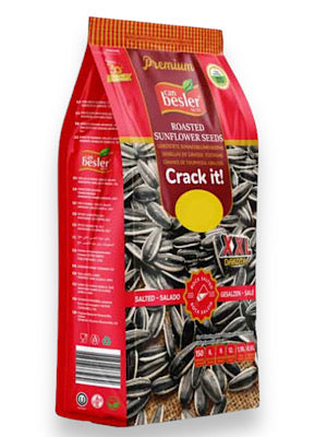 Sunflower Seeds Roasted and Salted - Can Besler - 10oz (283g)