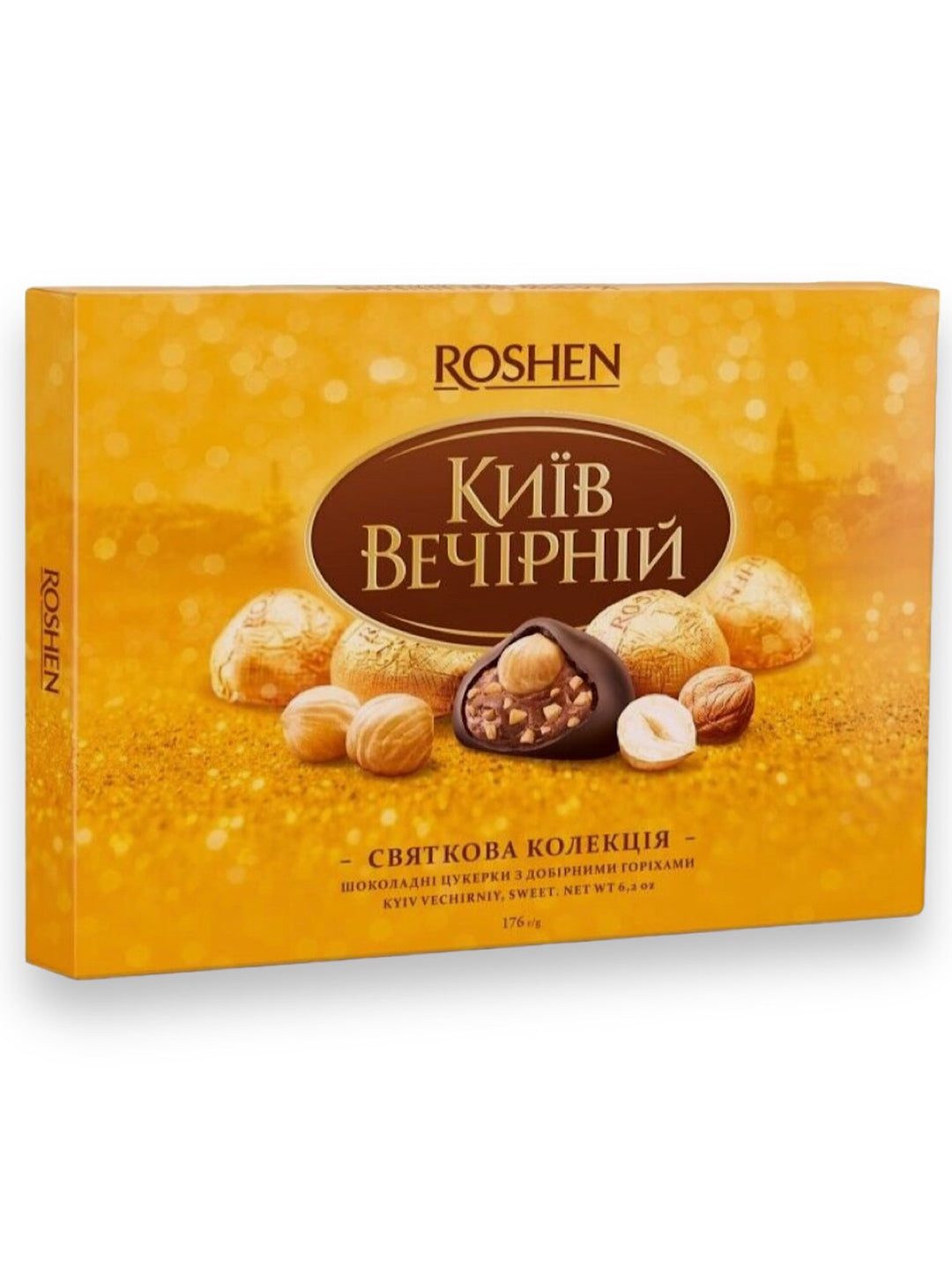 Hazelnut Chocolate Truffles Kiev Vecherny- Roshen - 176g