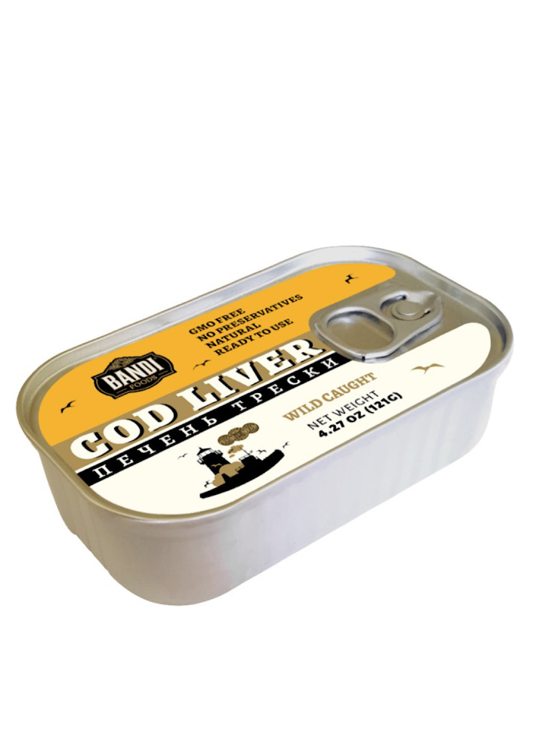 Cod Liver - Bandi - 121g