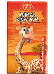 Chocolate Bar with Animal Stickers - Kras - 15g