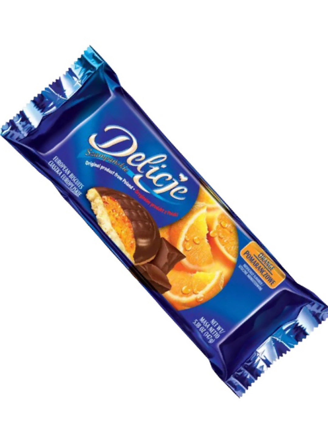 Orange Jelly filled Cookies - Delicje - 147g