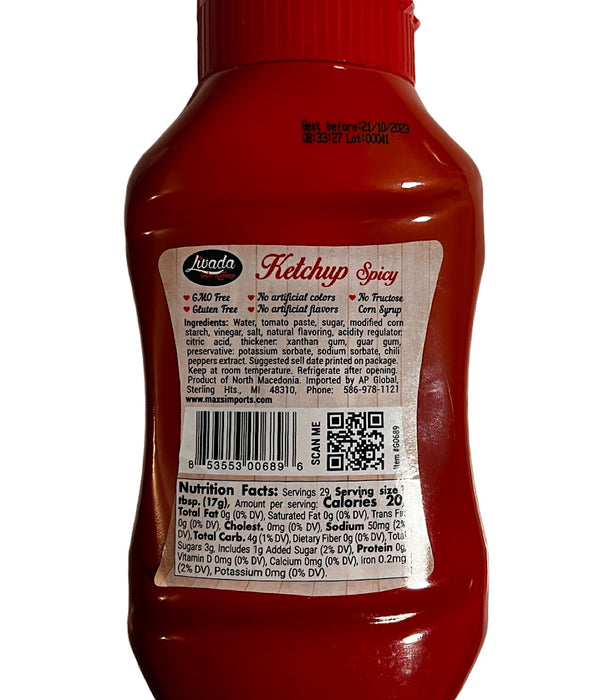 Spicy Ketchup - Livada - 500g