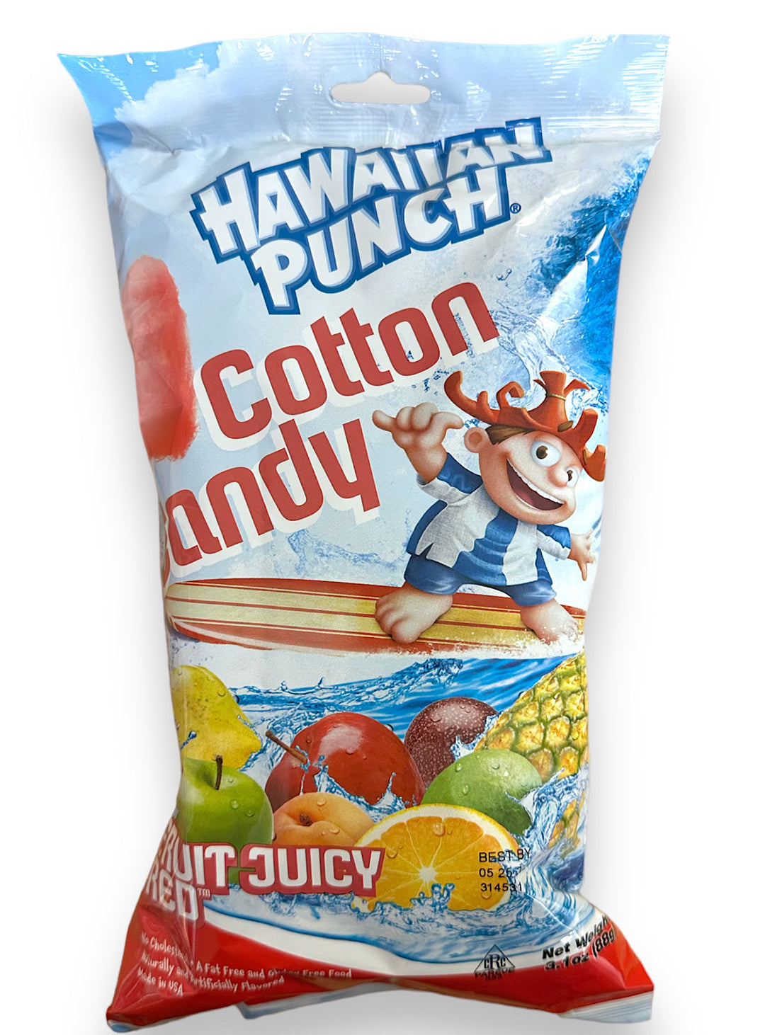 Hawaiian Punch Cotton Candy - Taste of Natural - 3.1 oz (88g)