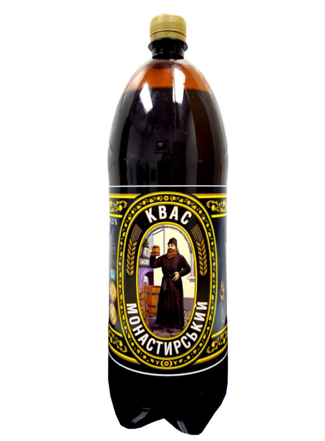Kvass Classic - Monastyrskiy - 2 Liters