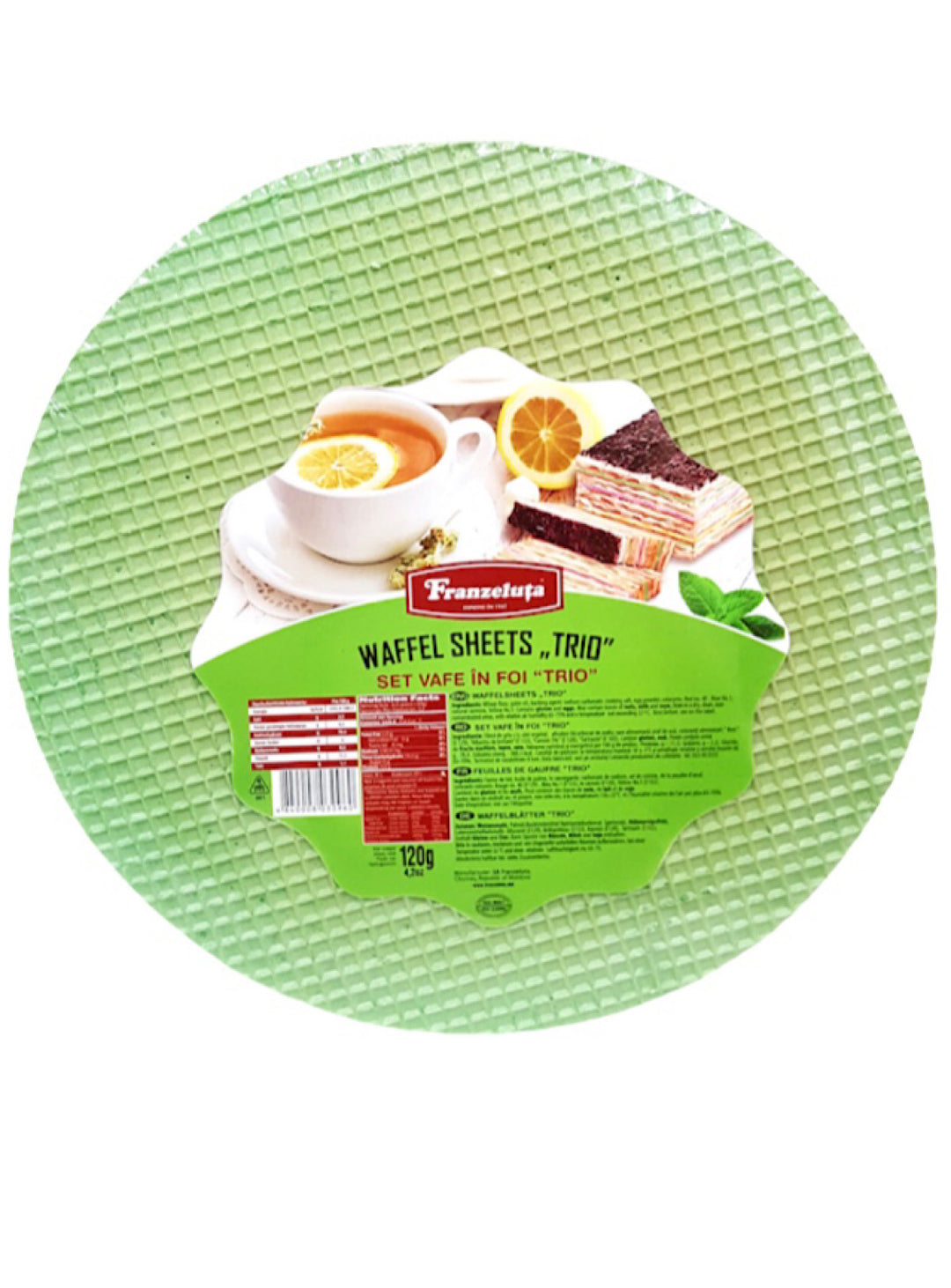 Wafer Sheet Trio - Franzeluta - 120g