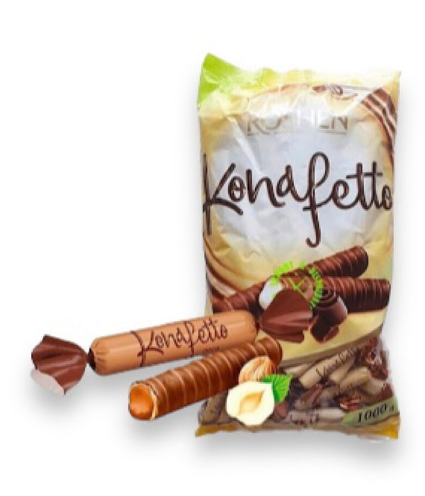 Wafer Hazelnut Chocolate Konefetto - Roshen
