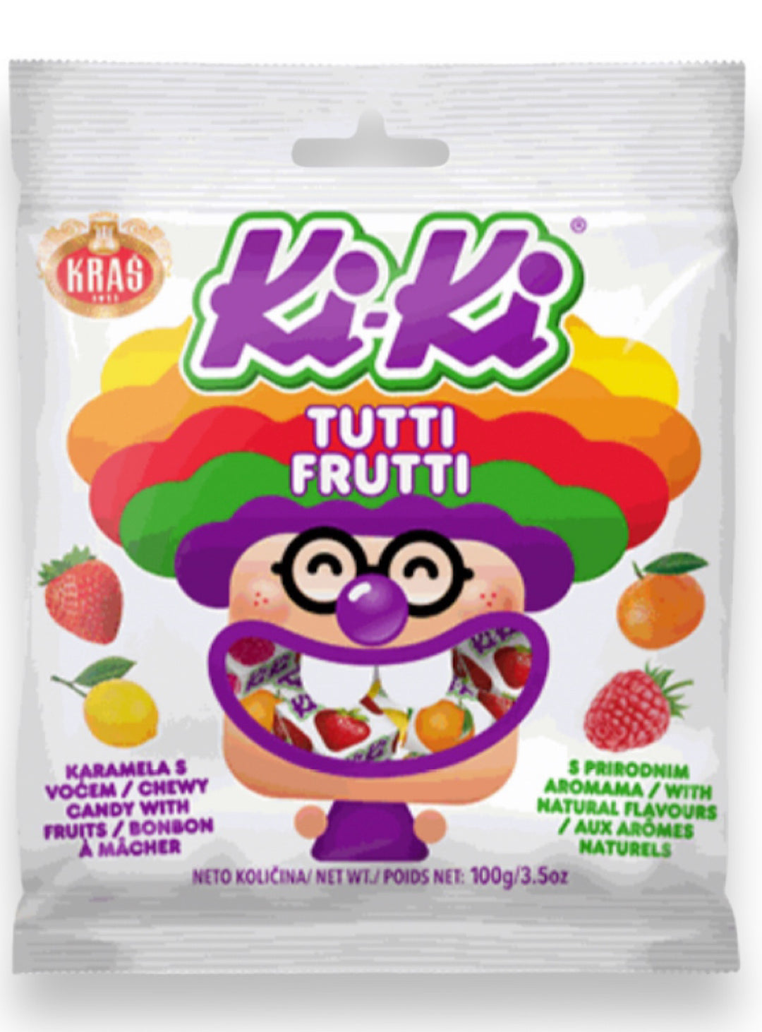 Kiki Tutti Frutti Candy - Kras - 100g
