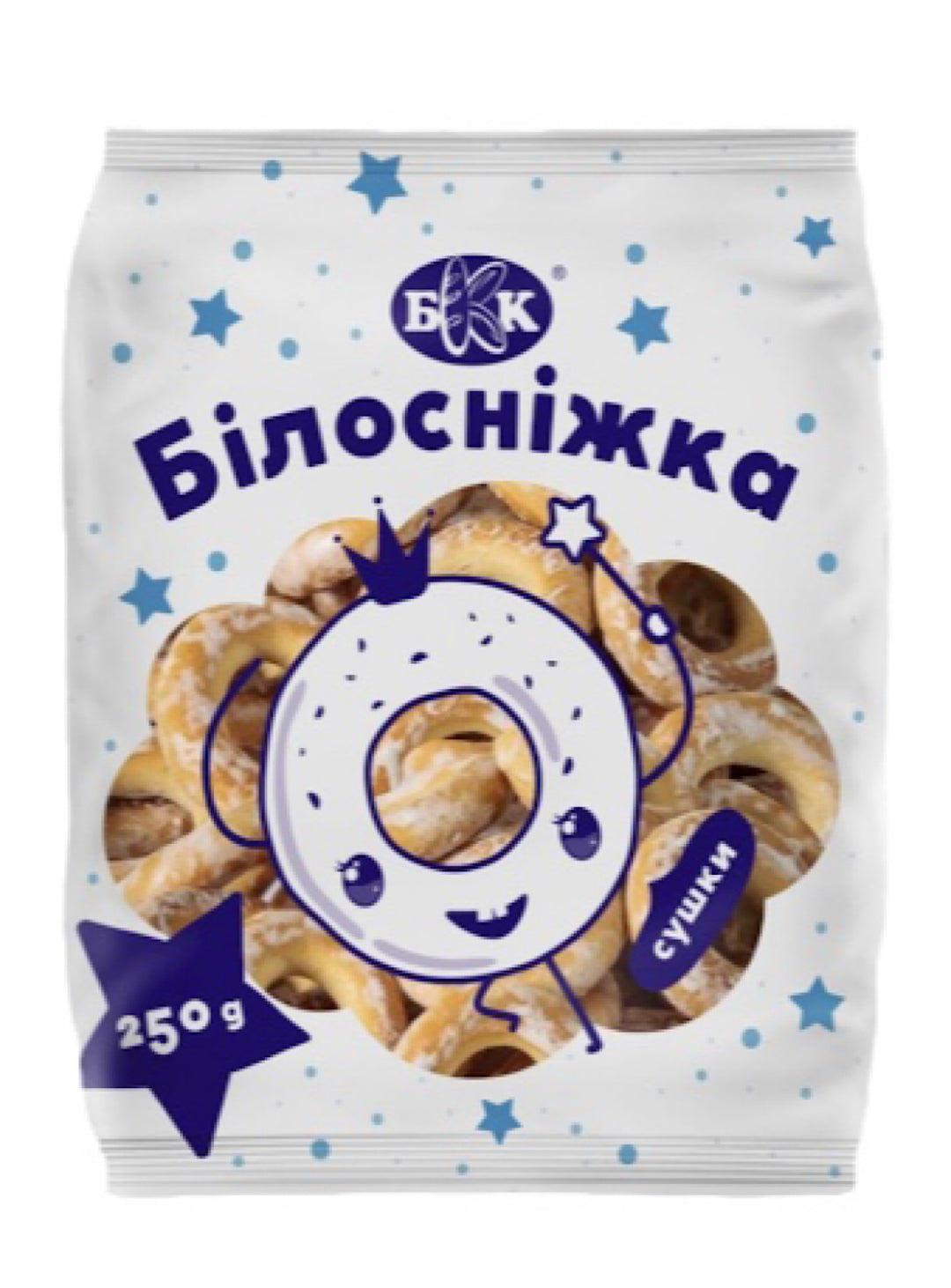 Crispy Bread Rings White White Snow - Bkk- 250g