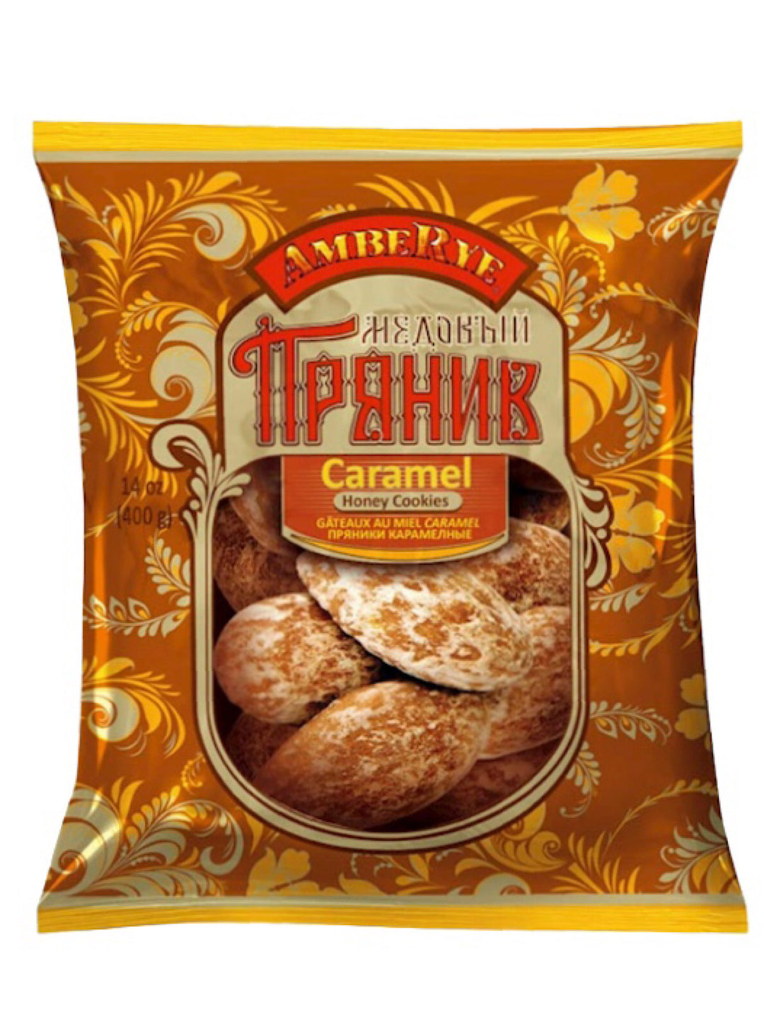 Caramel Honey Cookies Prianiki - Amberye - 400g