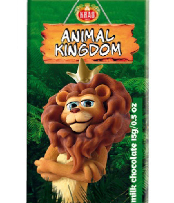 Kras Animal Kingdom Chocolate package 40 bars