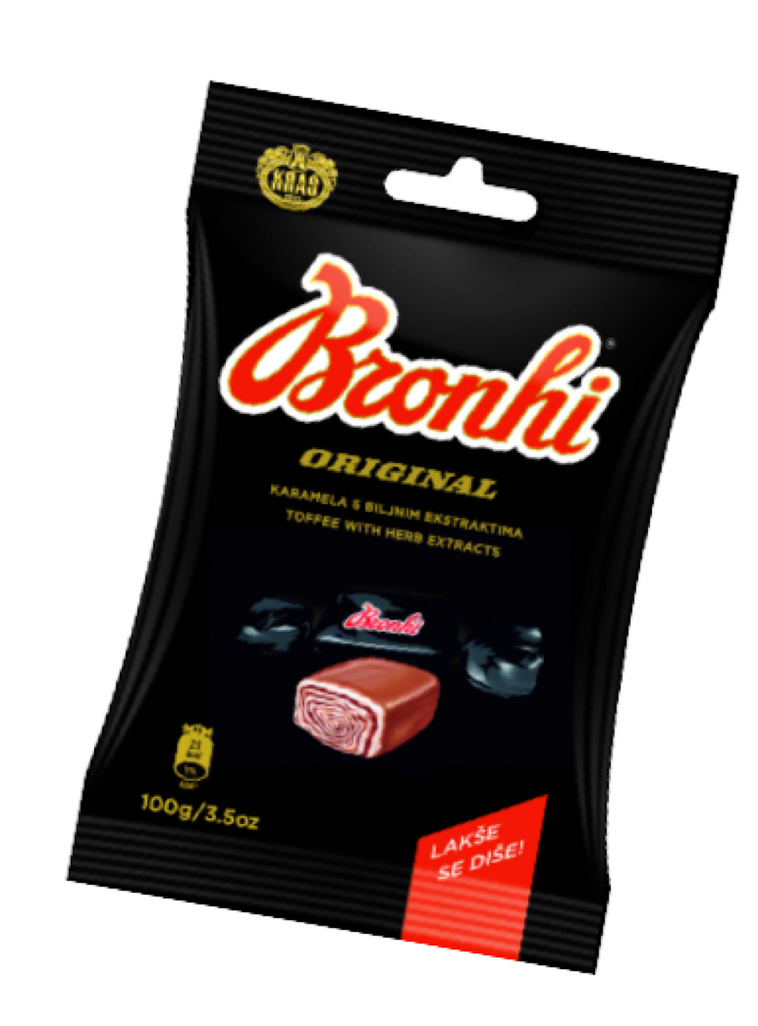 Carmel Toffee Bronhi - Kras - 100g