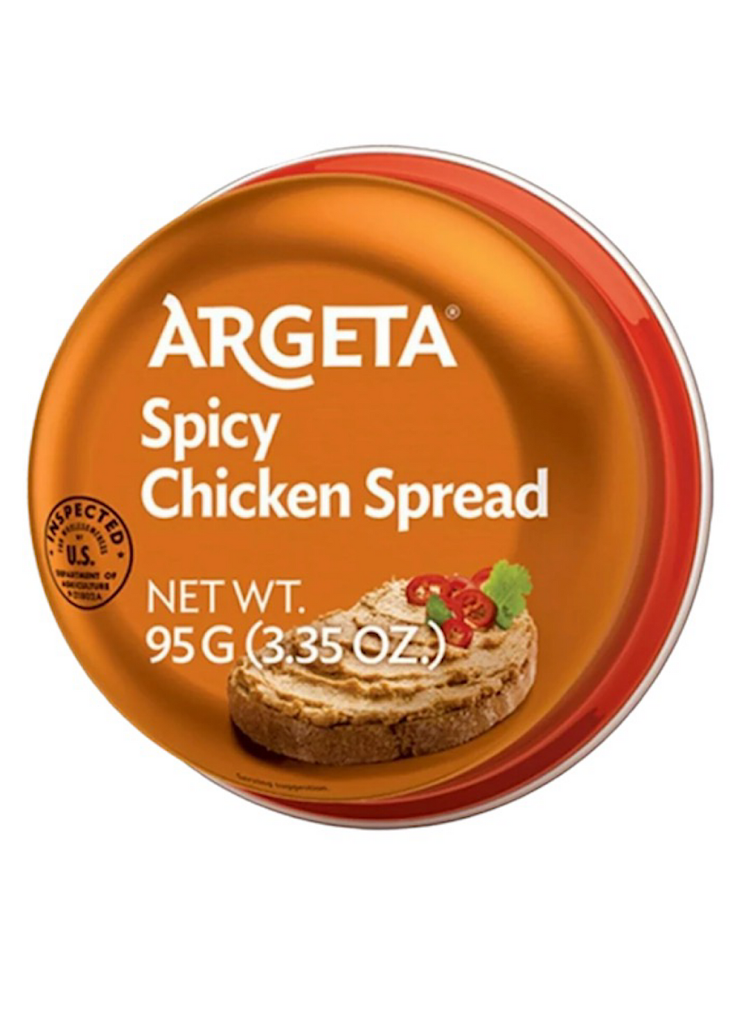 Chicken Pate Spicy - Argeta - 3.35oz
