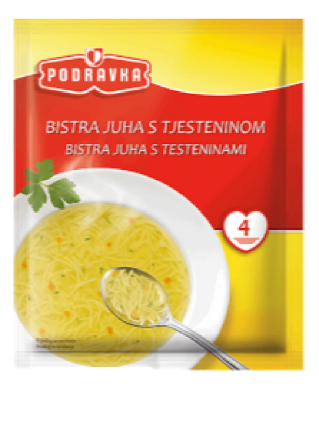 Clear Pasta Soup - Podravka - 45g