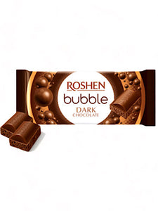 Dark Chocolate Bubble Aerated Bar - Roshen - 80g