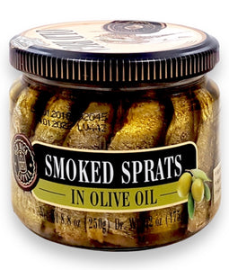 Smoked Sprats in Olive Oil - Old Riga - 250g