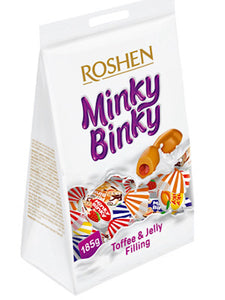 Minky Binky Toffe and Jelly Candie - Roshen - 185g