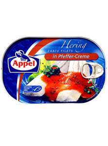 Herring Fillets in Pfeffer Crème - Appel - 200g