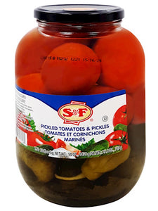 Pickled Tomatoes and Pickles - S&F - 50 OZ