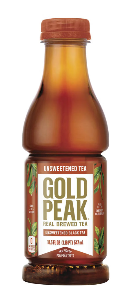 Gold peak-unsweetened tea