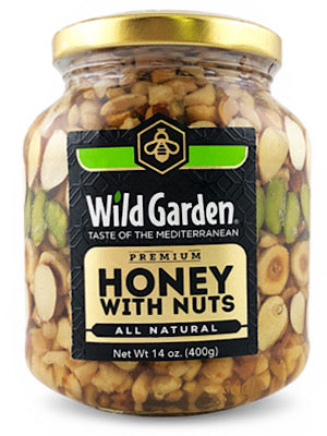 Honey With Nuts - Wild Garden - 400g