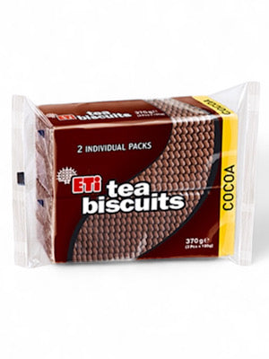 Cocoa Tea Biscuits - Eti - 370g